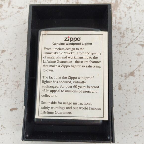 Vintage Zippo XII Camel Gold Tone Windproof Lighter w/ Box USA Made Collectible - Picture 3 of 9